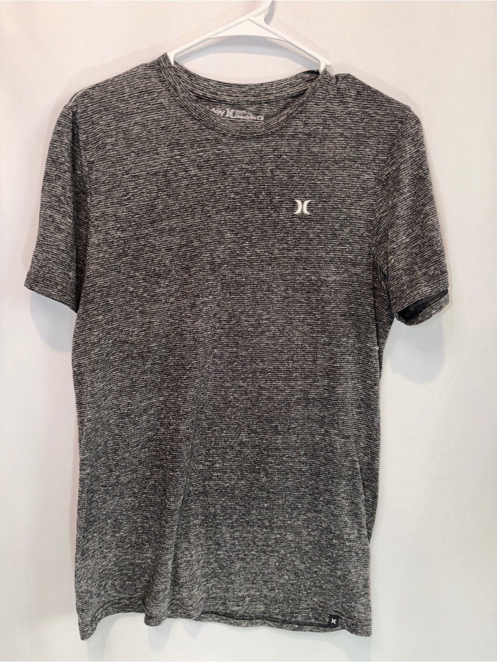 Buckle Gray Marled Short-Sleeve Crew Tee
